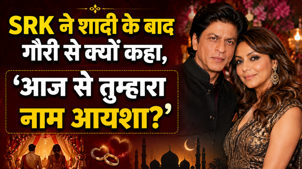 SRK Gauri Love Story